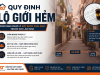 Quy Định Lộ Giới Hẻm Khi Xây Nhà Phố Mới Nhất