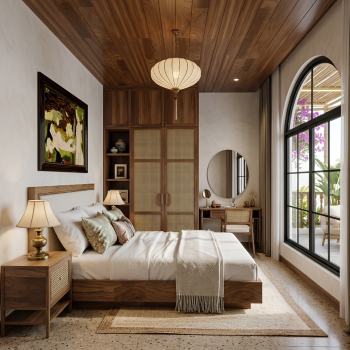 Mẫu Nhà Phố GS'HOUSE: Đẳng Cấp Kiến Trúc Đông Dương Từ An Thịnh