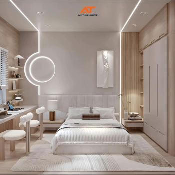 Mẫu nhà phố 2 tầng mái vòm Modern Japandi – Tuyệt tác kiến trúc từ An Thịnh Home