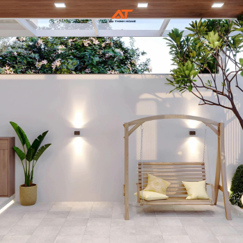Mẫu nhà phố 2 tầng mái vòm Modern Japandi – Tuyệt tác kiến trúc từ An Thịnh Home