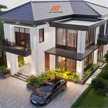 Thiết kế nội thất nhà phố hiện đại TS’HOUSE: Đỉnh cao tinh tế từ An Thịnh Home