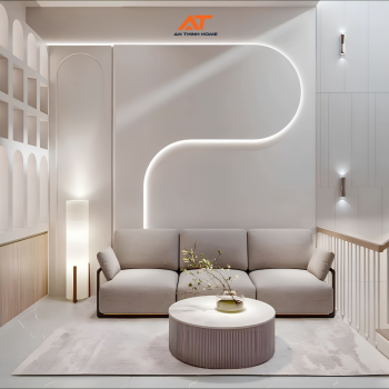 Mẫu nhà phố 2 tầng mái vòm Modern Japandi – Tuyệt tác kiến trúc từ An Thịnh Home
