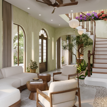 Mẫu Nhà Phố GS'HOUSE: Đẳng Cấp Kiến Trúc Đông Dương Từ An Thịnh