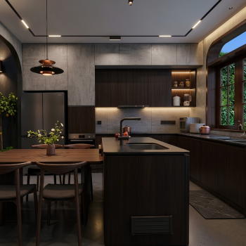 Mẫu Nhà Phố Đẹp Hiện Đại - Khám Phá Căn KH'HOUSE 3 Tầng Sang Trọng Do An Thịnh Thiết Kế