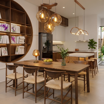 Mẫu Nhà Phố GS'HOUSE: Đẳng Cấp Kiến Trúc Đông Dương Từ An Thịnh