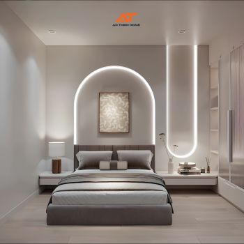 Mẫu nhà phố 2 tầng mái vòm Modern Japandi – Tuyệt tác kiến trúc từ An Thịnh Home