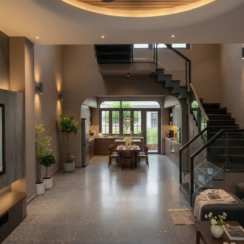 Mẫu Nhà Phố Đẹp Hiện Đại - Khám Phá Căn KH'HOUSE 3 Tầng Sang Trọng Do An Thịnh Thiết Kế