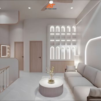 Mẫu nhà phố 2 tầng mái vòm Modern Japandi – Tuyệt tác kiến trúc từ An Thịnh Home
