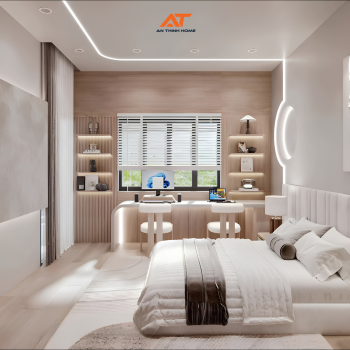 Mẫu nhà phố 2 tầng mái vòm Modern Japandi – Tuyệt tác kiến trúc từ An Thịnh Home