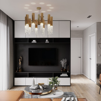 Công trình thiết kế cho Căn hộ chị Oanh The Pegasuite Quận 8