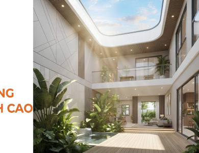 Giếng Trời Nhà Phố: Giải Pháp Lấy Sáng & Thông Gió Đỉnh Cao