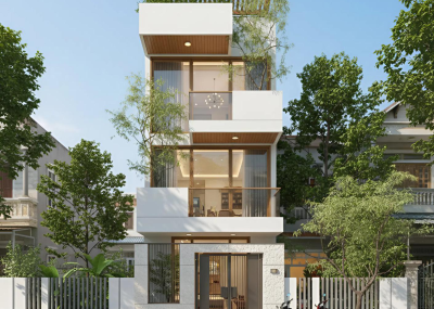 Top 10 Mẫu Mặt Tiền Nhà Phố Đẹp Hiện Đại - 