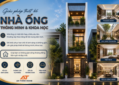 Thiết Kế Nhà Ống Tối Ưu Diện Tích: Giải Pháp Không Gian Sống