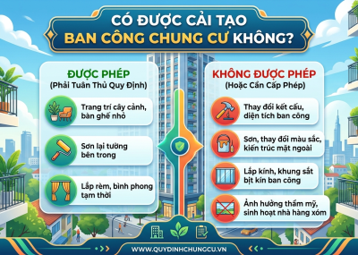 Có Được Cải Tạo Ban Công Chung Cư Không? Hướng Dẫn Chi Tiết Từ