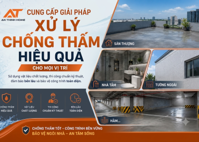 Xử Lý Chống Thấm Hiệu Quả – Giải Pháp Bền Bầu Cho Mọi Công Trình